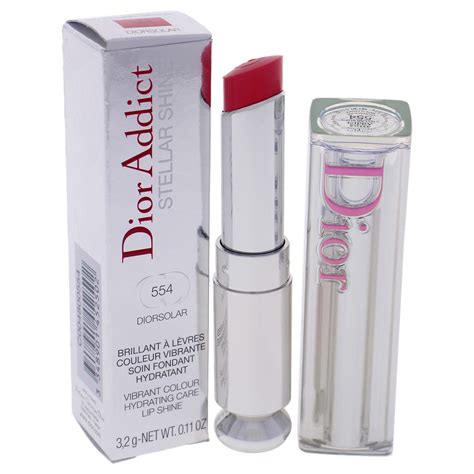 dior addict high shine lipstick 554